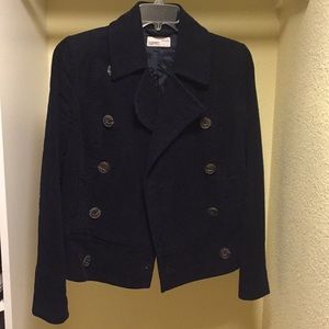 Double-Breasted Navy European Jacket